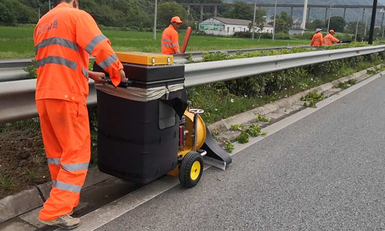 手推式樹葉收集器環衛作業