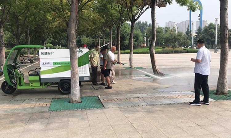 公園高壓清洗車 電動高壓清洗車