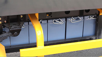 四輪多功能高壓清洗車BY-C12動力系統