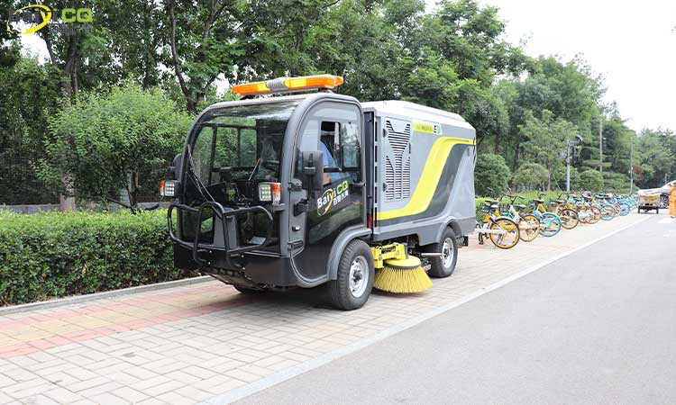 純電動小型環衛洗掃車