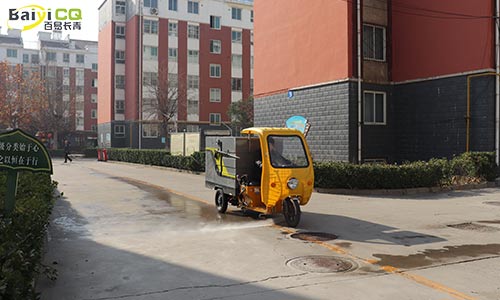 適用于小區物業的電動三輪高壓清洗車應該是什么樣的？