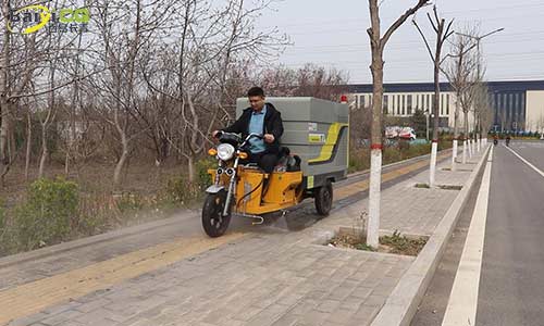 巷道高壓清洗車老舊社區清潔好幫手