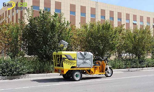 三輪高壓清洗車物業清潔好幫手