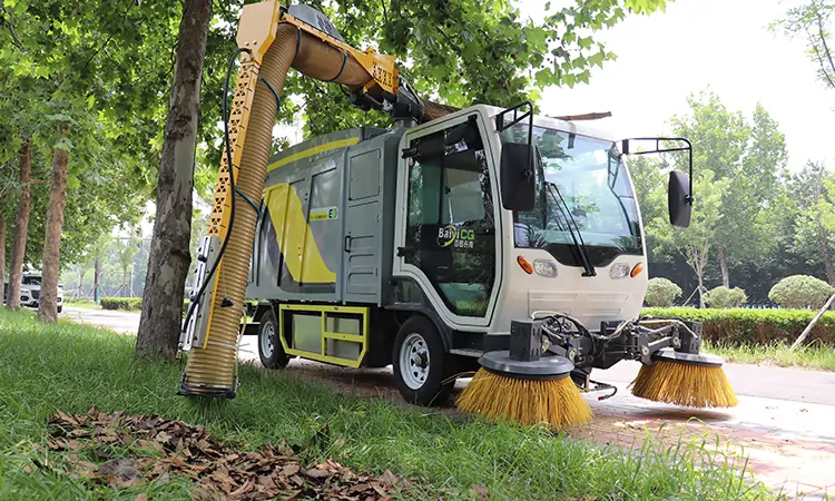 純電動樹葉收集車