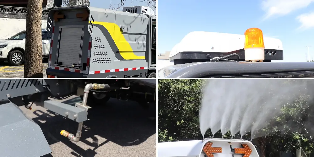 環衛四輪高壓清洗車