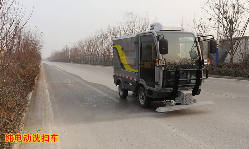 在全世界暢銷的電動小型高壓沖洗車，解決95%環衛難題，你不想試一下效果嗎？