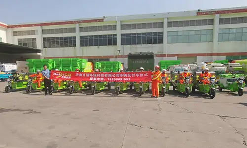 交付現場！現場培訓環衛工人！手把手教會！