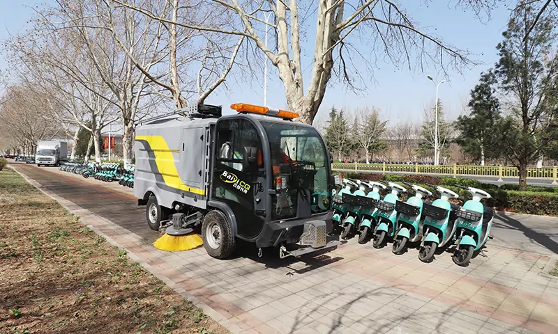 純電動(dòng)，低噪音，零排放！洗、掃、沖三合一多功能純電動(dòng)洗掃車(chē)的魅力到底在哪？