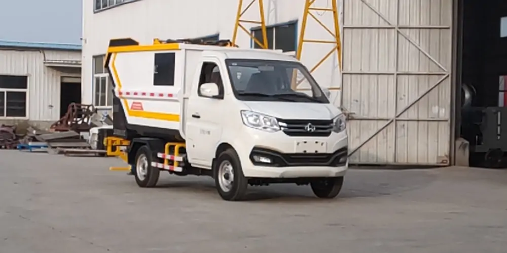 后裝式垃圾清運車_環衛垃圾車_市政垃圾車_小型環衛垃圾車