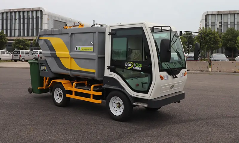后裝式垃圾清運車：環保衛士，助力生活垃圾轉運
