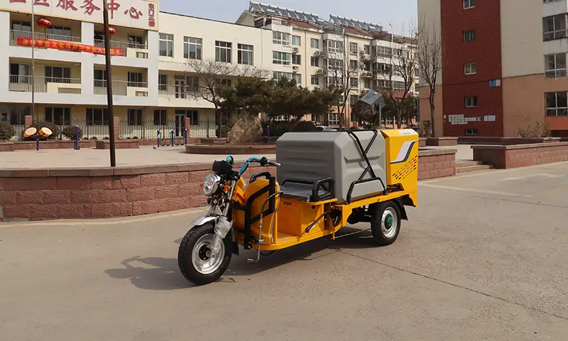 創新之舉：小型駕駛式高壓沖洗車為城市環衛帶來全新風貌