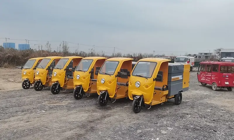 助力城市美好環(huán)境建設(shè)的新力量——三輪高壓清洗車(chē)