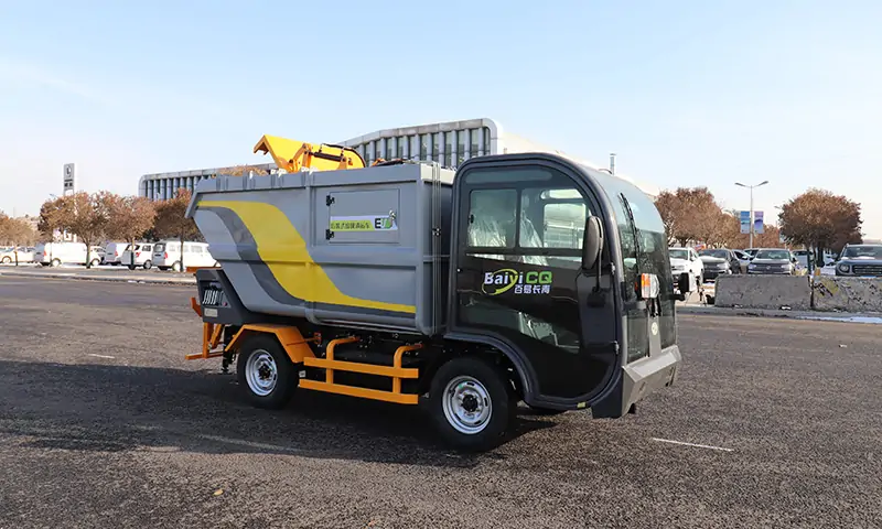 后裝式垃圾清運車：城市環境衛生的生態守護者