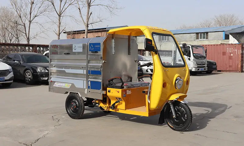 創新型垃圾清運車：環保雙分類助力城市生活垃圾處理