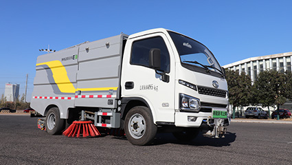 純電動洗掃車BY-CS4500工作模式