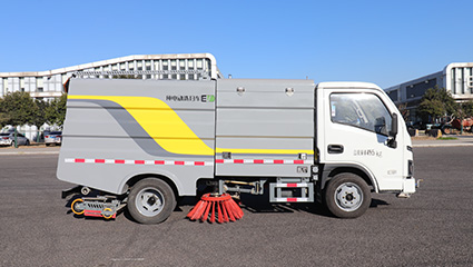 純電動洗掃車BY-CS4500車聯網系統