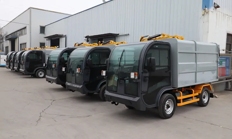 新能源四輪垃圾清運車：高效環保，助力城市環境衛生建設
