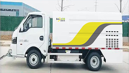 純電動路面養護車BY-C4500工作模式