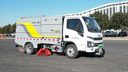 新能源洗掃車BY-CS4500操作環境