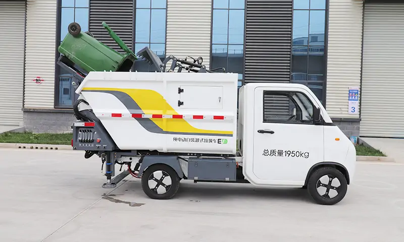 “綠色動力 智慧清運 —— 后裝式新能源垃圾清運車助力城市環保新升級”