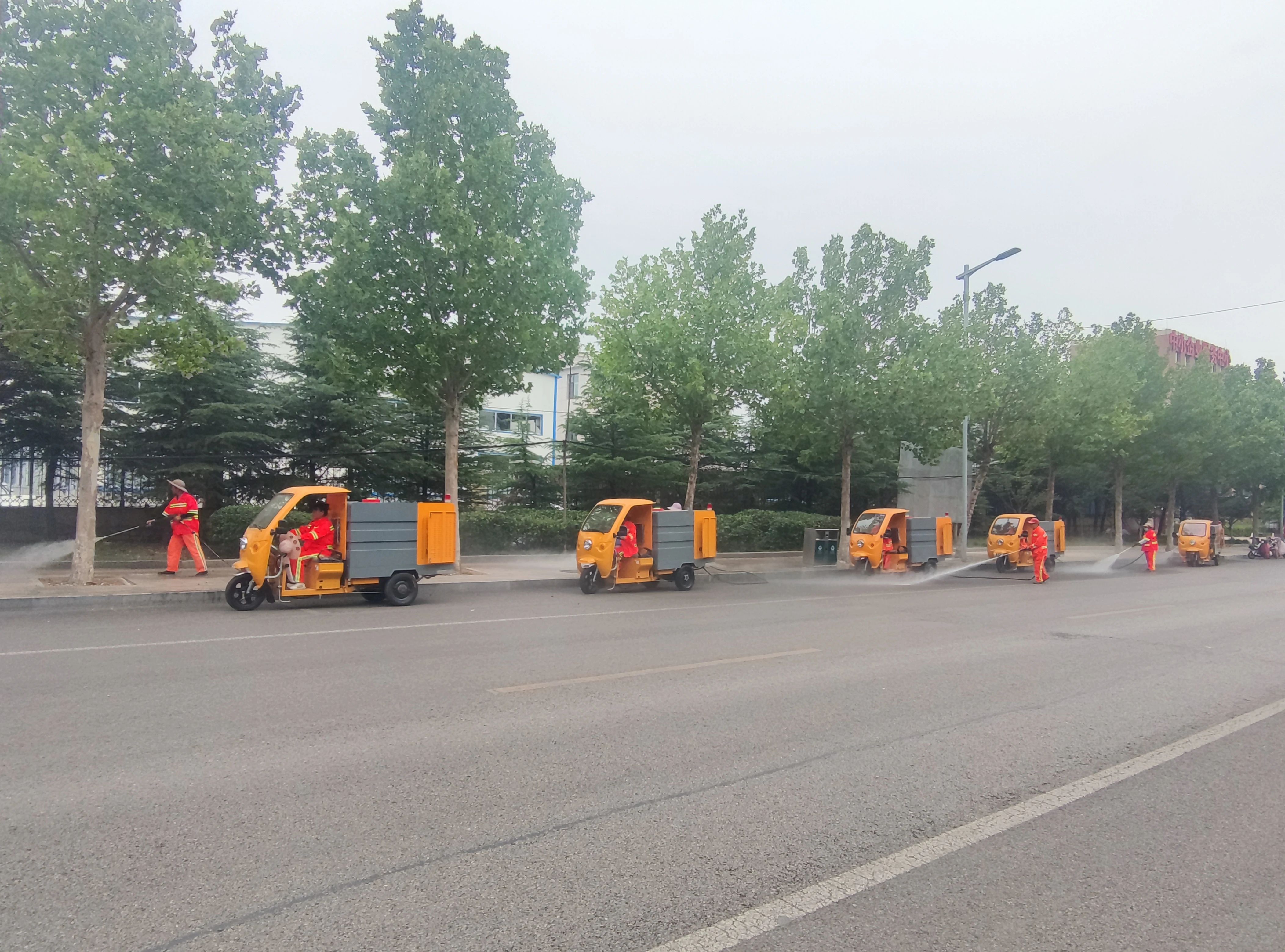 三輪高壓清洗車，多功能高壓清洗車，純電動高壓清洗車