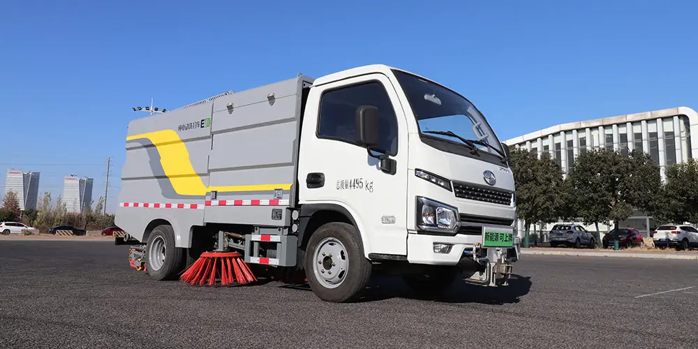 新能源洗掃車，洗掃車，小型洗掃車，純電動洗掃車