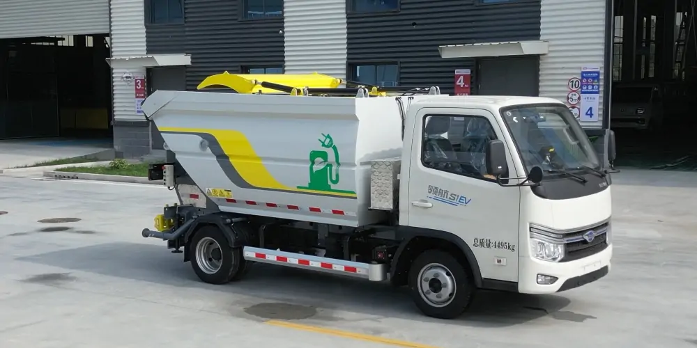 新能源后裝式垃圾車，純電動垃圾車，電動垃圾車，小型垃圾車