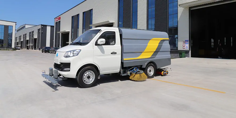 新能源洗掃車_小型洗掃車_洗掃車_純電動(dòng)洗掃車